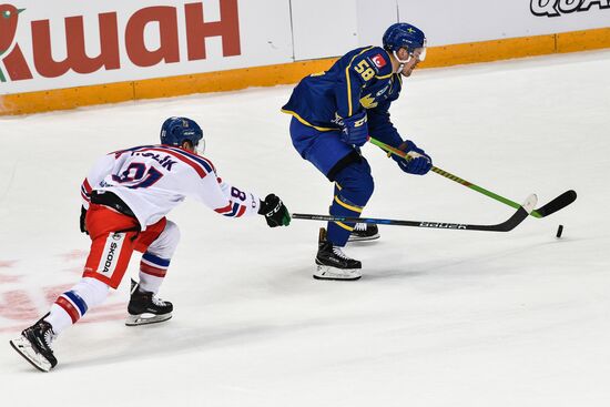 Ice hockey. Channel One Cup. Sweden vs. Czech Republic