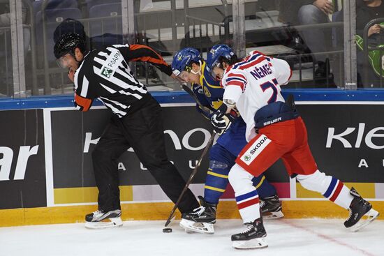 Ice hockey. Channel One Cup. Sweden vs. Czech Republic