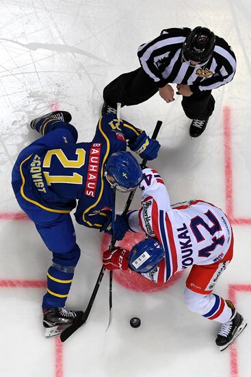 Ice hockey. Channel One Cup. Sweden vs. Czech Republic