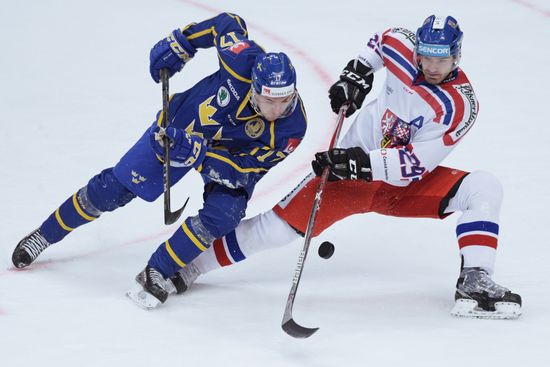 Ice hockey. Channel One Cup. Sweden vs. Czech Republic