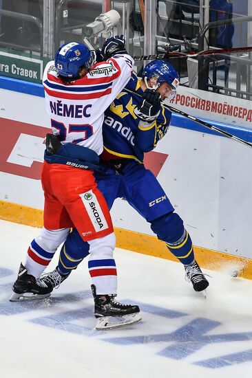 Ice hockey. Channel One Cup. Sweden vs. Czech Republic