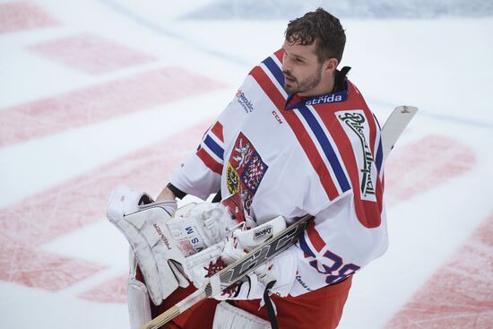 Ice hockey. Channel One Cup. Sweden vs. Czech Republic