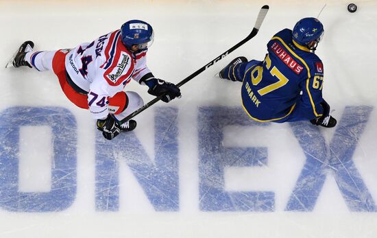 Ice hockey. Channel One Cup. Sweden vs. Czech Republic