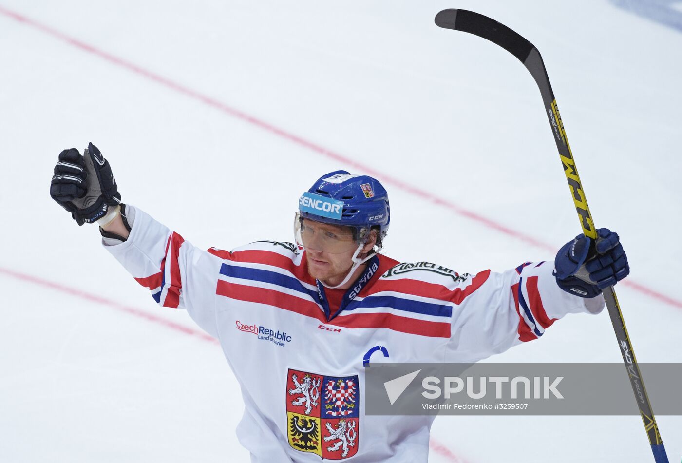 Ice hockey. Channel One Cup. Sweden vs. Czech Republic