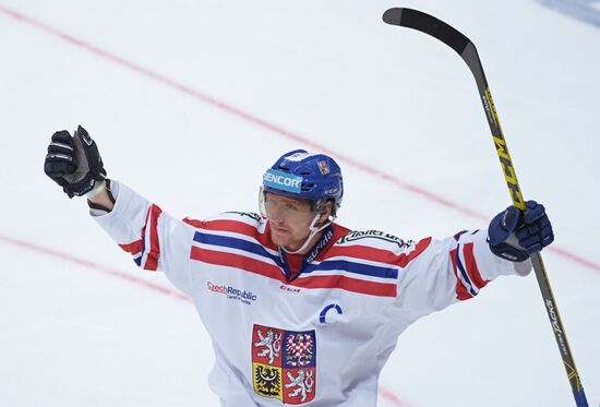 Ice hockey. Channel One Cup. Sweden vs. Czech Republic