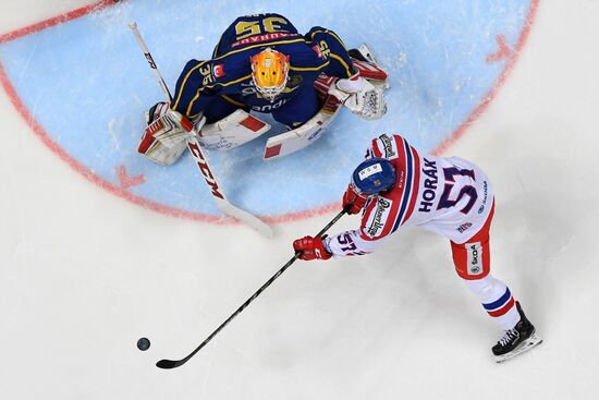 Ice hockey. Channel One Cup. Sweden vs. Czech Republic