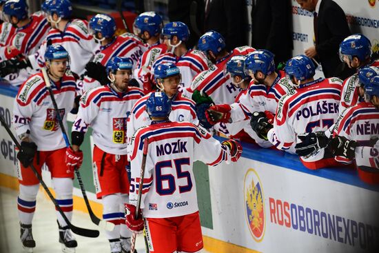 Ice hockey. Channel One Cup. Sweden vs. Czech Republic