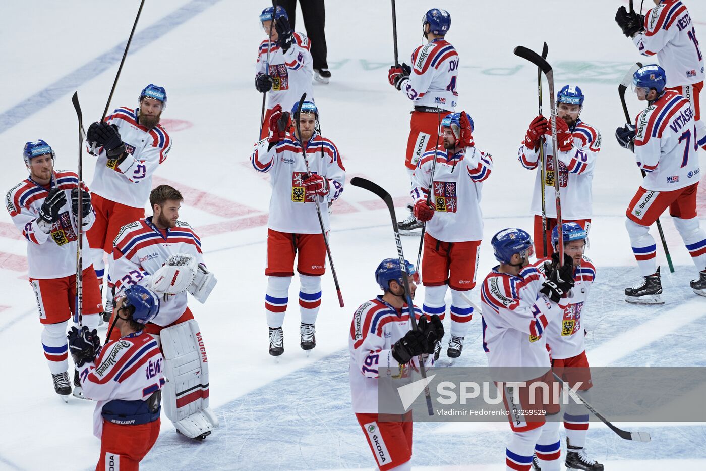Ice hockey. Channel One Cup. Sweden vs. Czech Republic