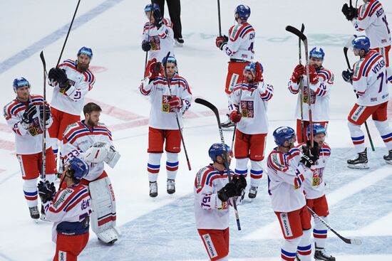 Ice hockey. Channel One Cup. Sweden vs. Czech Republic