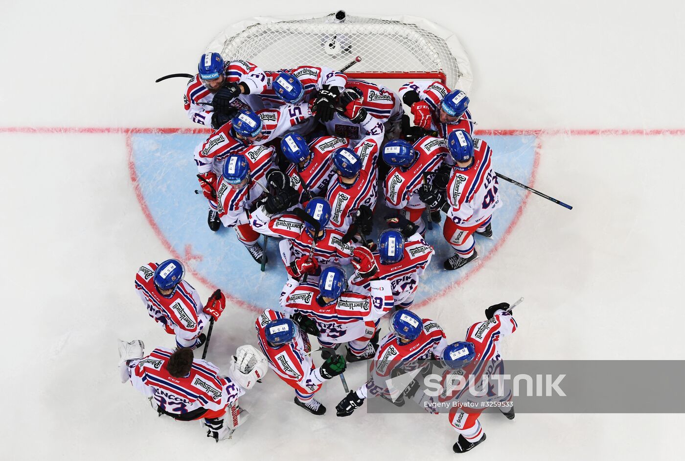 Ice hockey. Channel One Cup. Sweden vs. Czech Republic