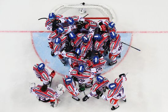 Ice hockey. Channel One Cup. Sweden vs. Czech Republic