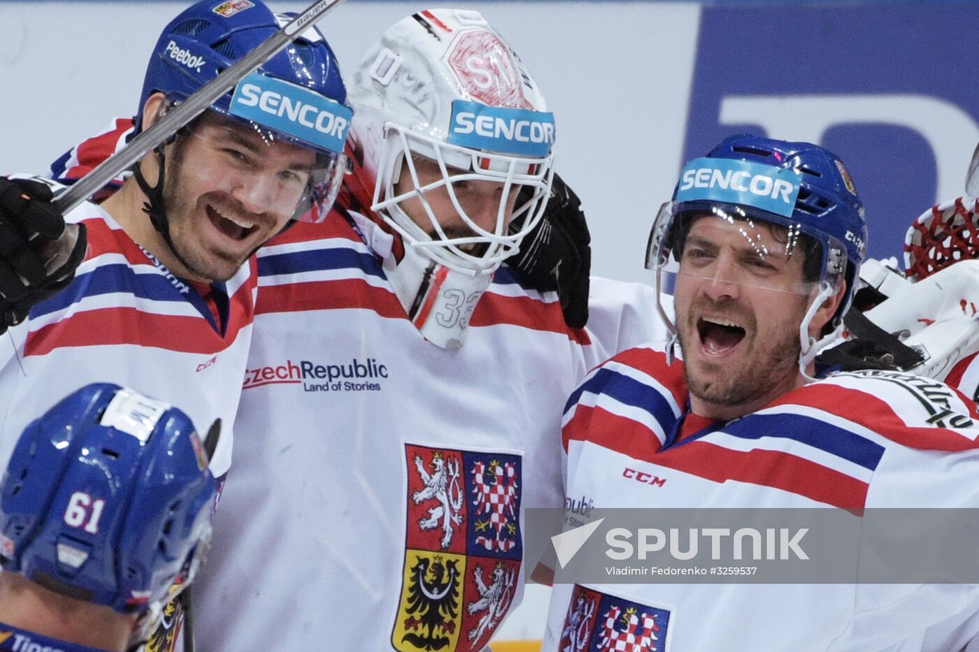 Ice hockey. Channel One Cup. Sweden vs. Czech Republic