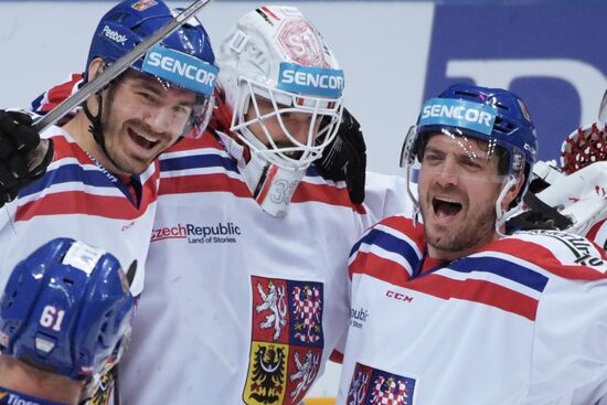 Ice hockey. Channel One Cup. Sweden vs. Czech Republic