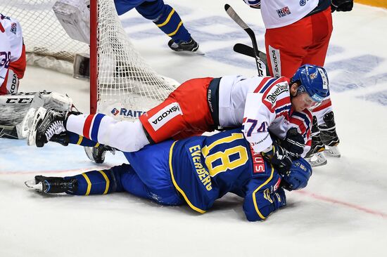 Ice hockey. Channel One Cup. Sweden vs. Czech Republic