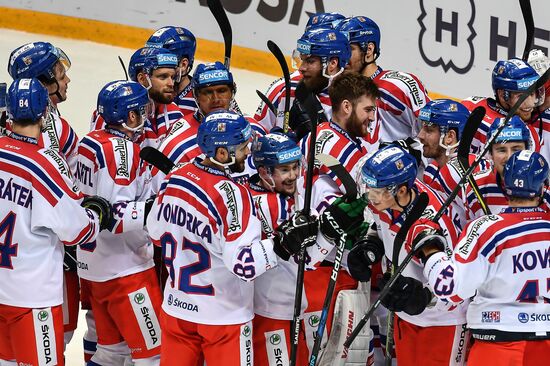 Ice hockey. Channel One Cup. Sweden vs. Czech Republic