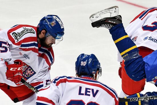 Ice hockey. Channel One Cup. Sweden vs. Czech Republic