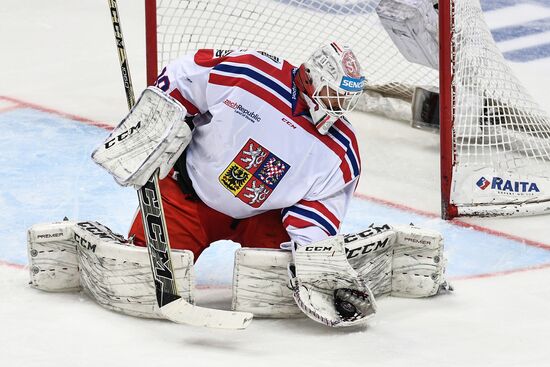 Ice hockey. Channel One Cup. Sweden vs. Czech Republic