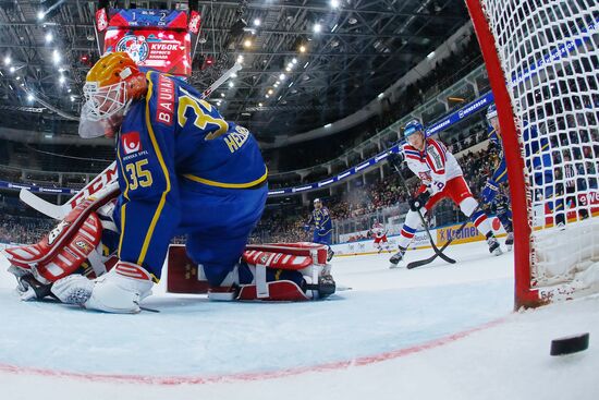 Ice hockey. Channel One Cup. Sweden vs. Czech Republic
