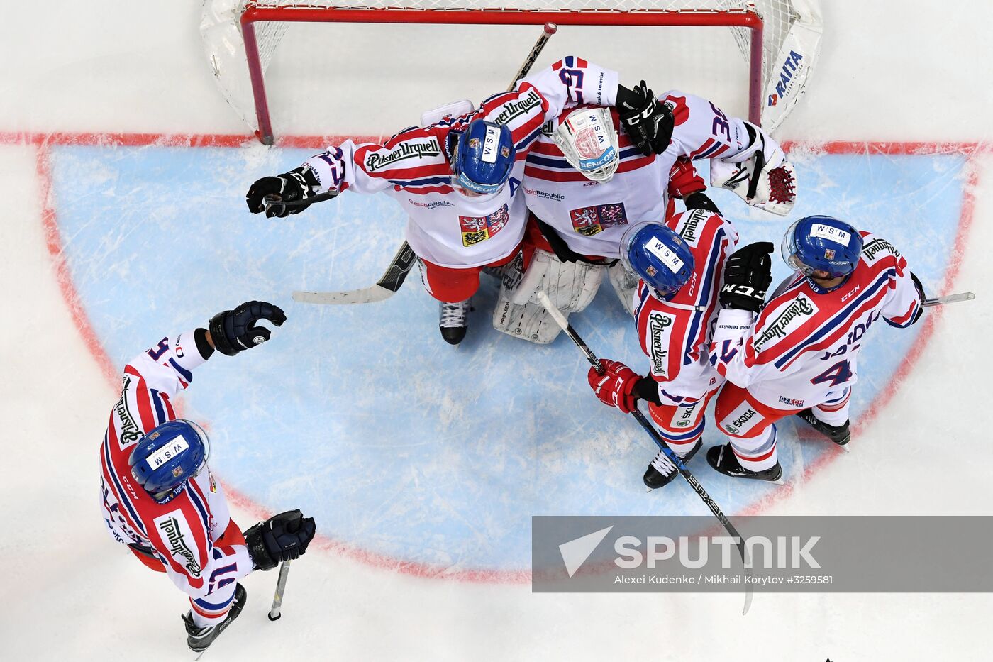 Ice hockey. Channel One Cup. Sweden vs. Czech Republic