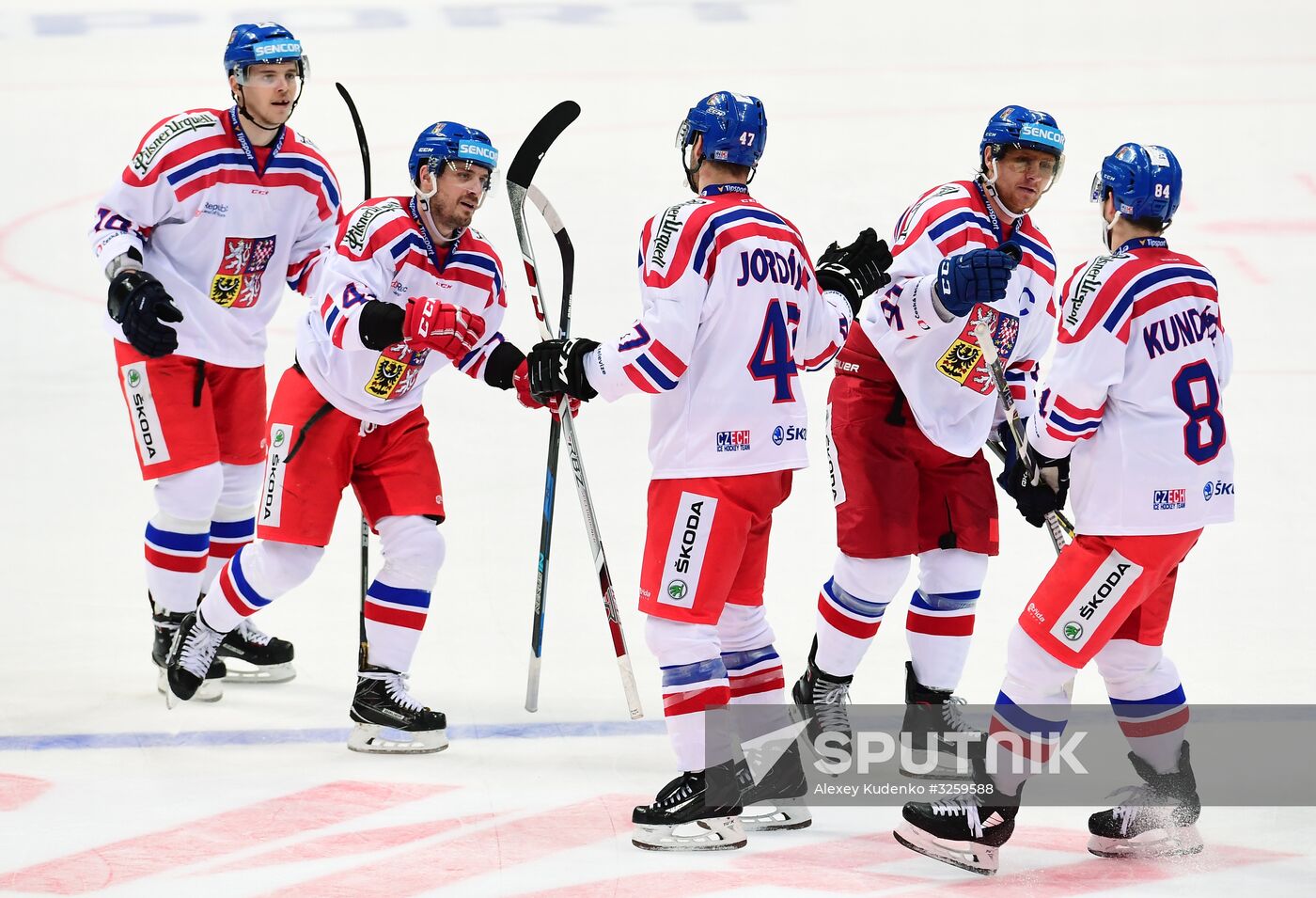 Ice hockey. Channel One Cup. Sweden vs. Czech Republic