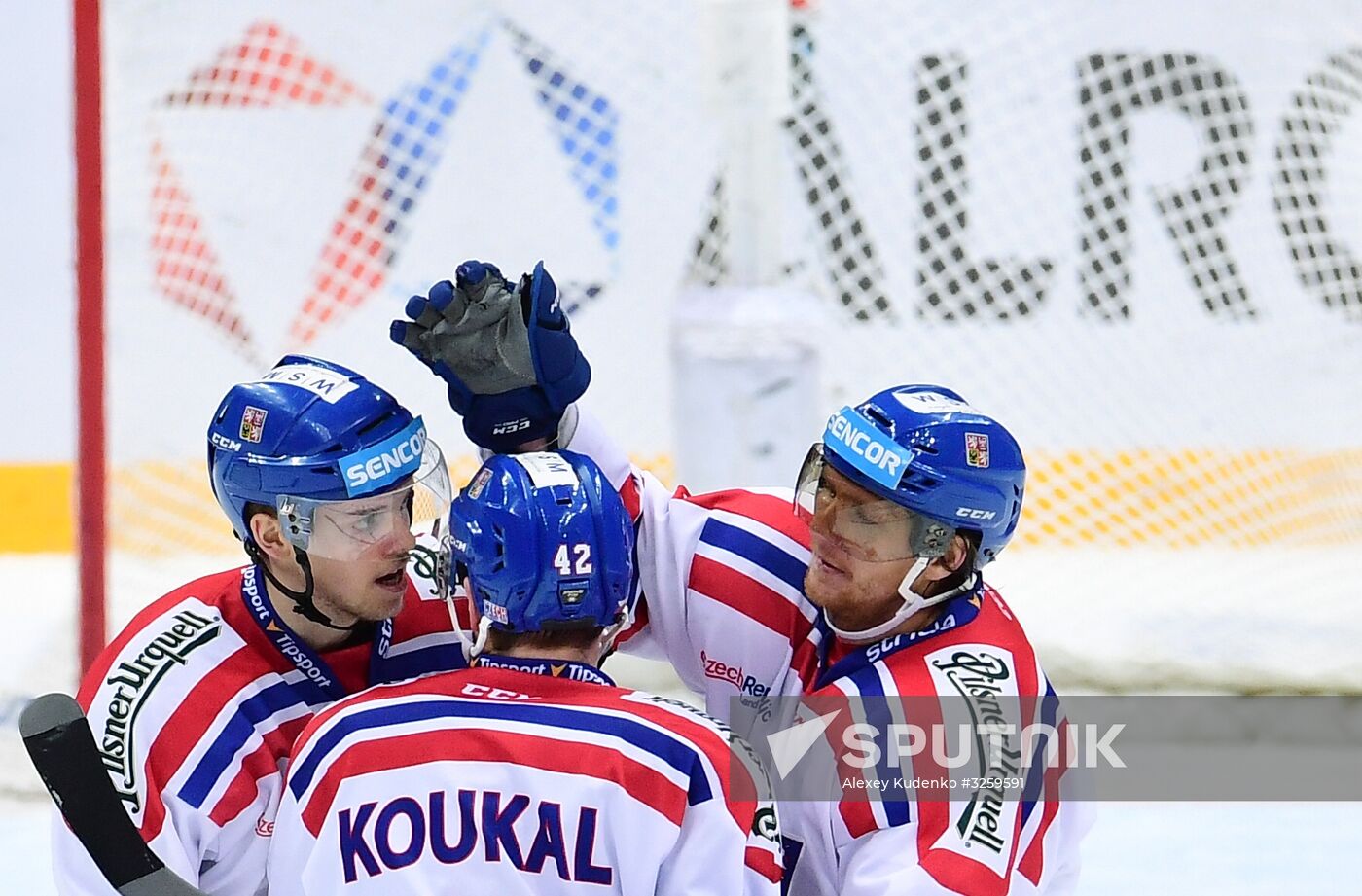 Ice hockey. Channel One Cup. Sweden vs. Czech Republic