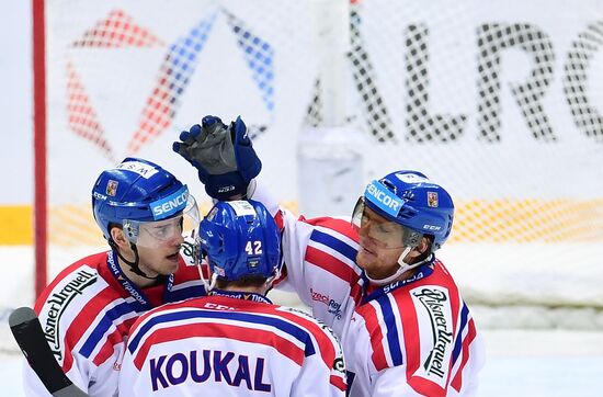 Ice hockey. Channel One Cup. Sweden vs. Czech Republic