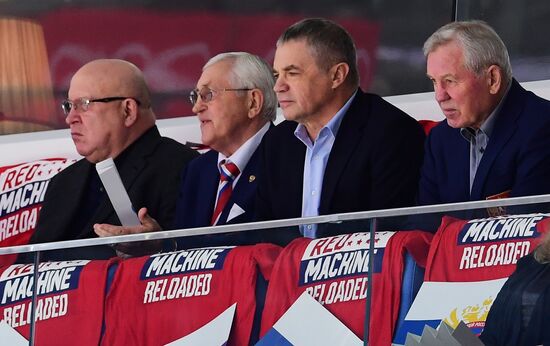 Ice hockey. Channel One Cup. Russia vs. Finland