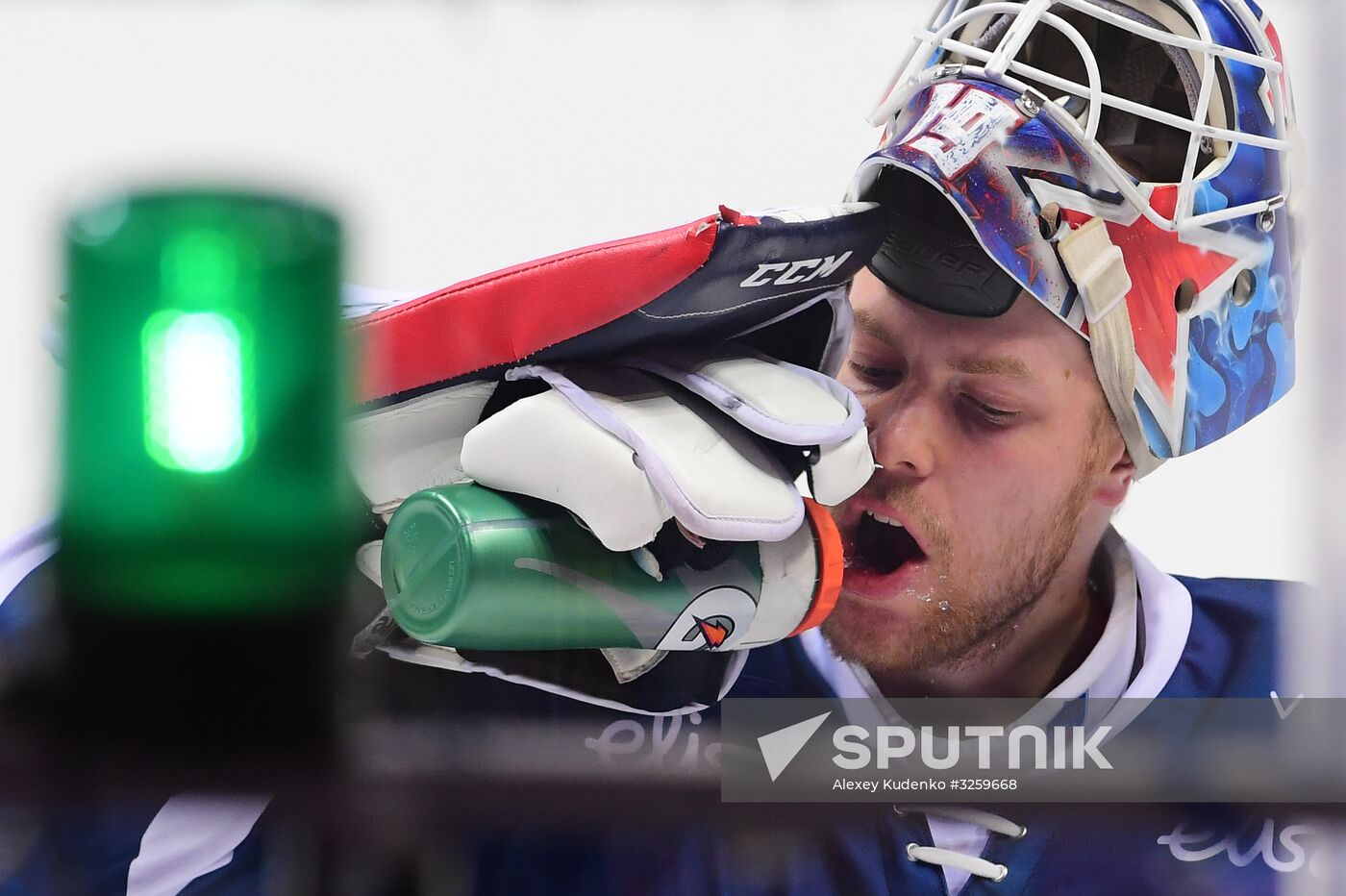 Ice hockey. Channel One Cup. Russia vs. Finland