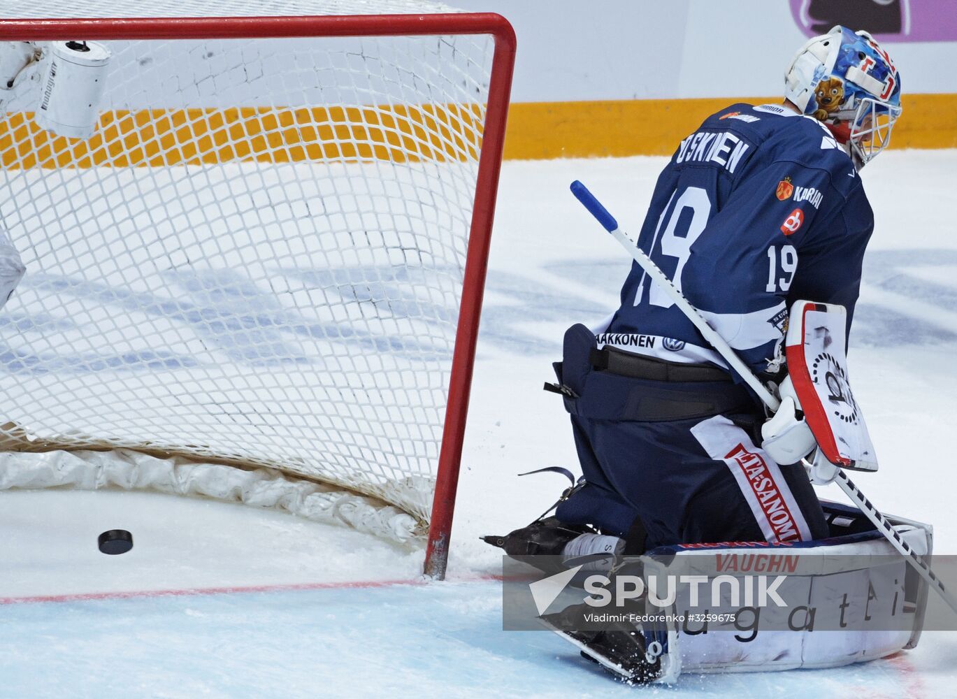 Ice hockey. Channel One Cup. Russia vs. Finland