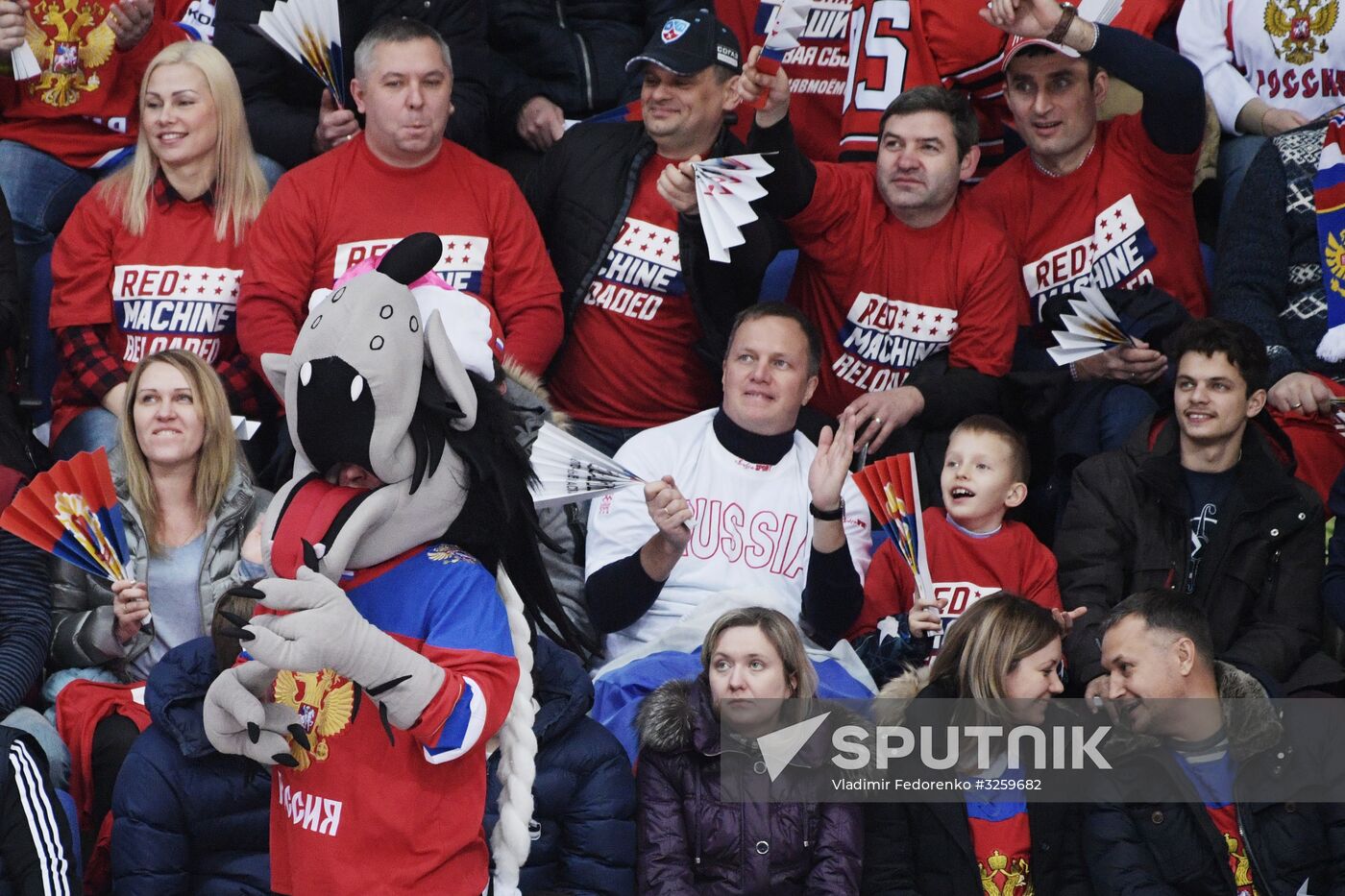 Ice hockey. Channel One Cup. Russia vs. Finland