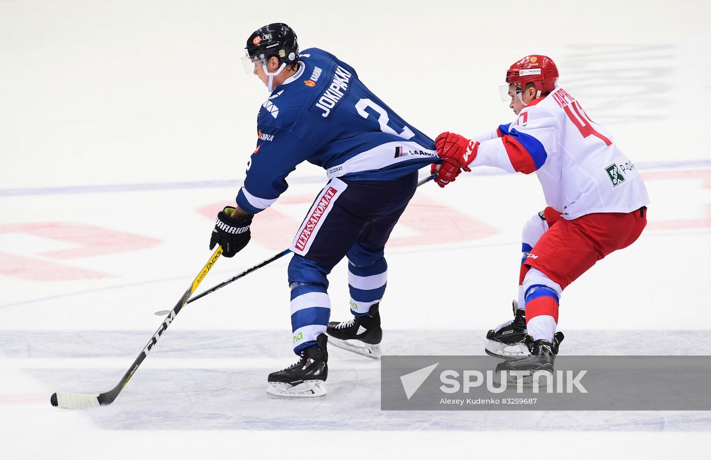 Ice hockey. Channel One Cup. Russia vs. Finland