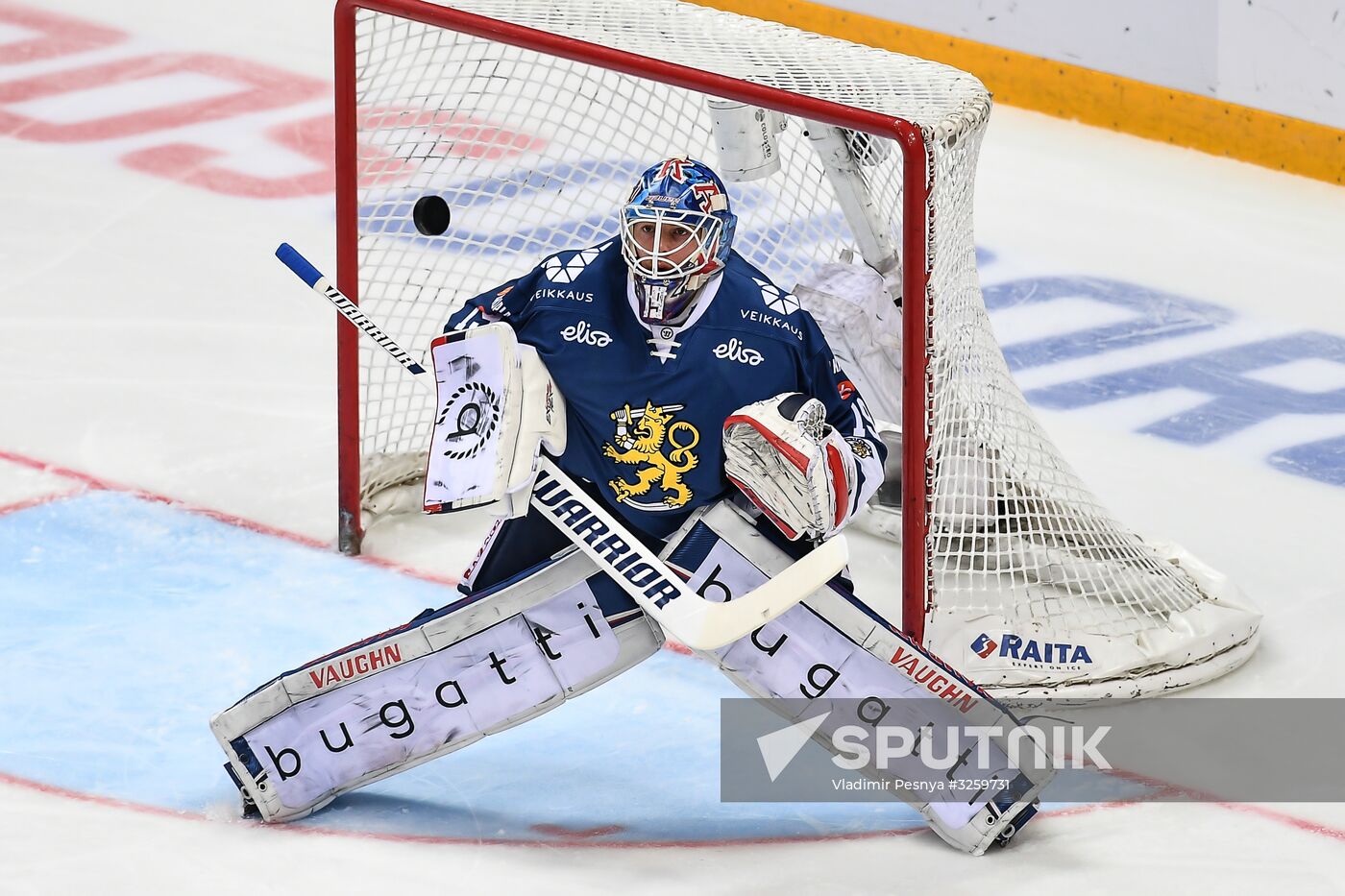 Ice hockey. Channel One Cup. Russia vs. Finland