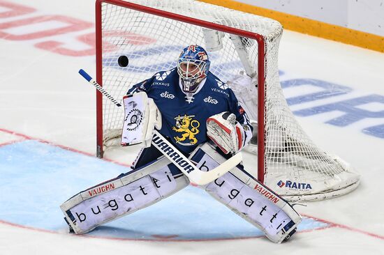 Ice hockey. Channel One Cup. Russia vs. Finland