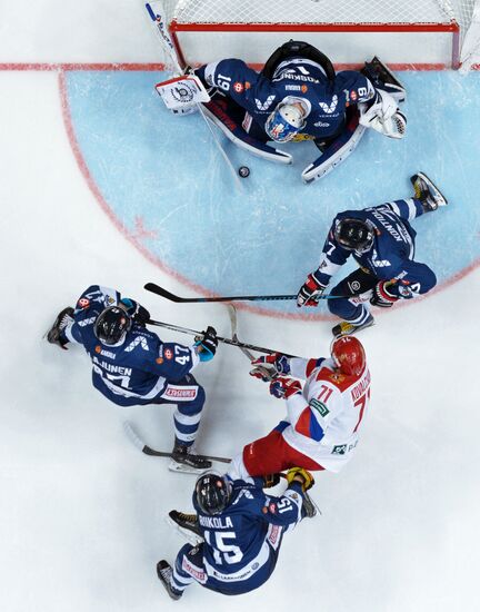 Ice hockey. Channel One Cup. Russia vs. Finland