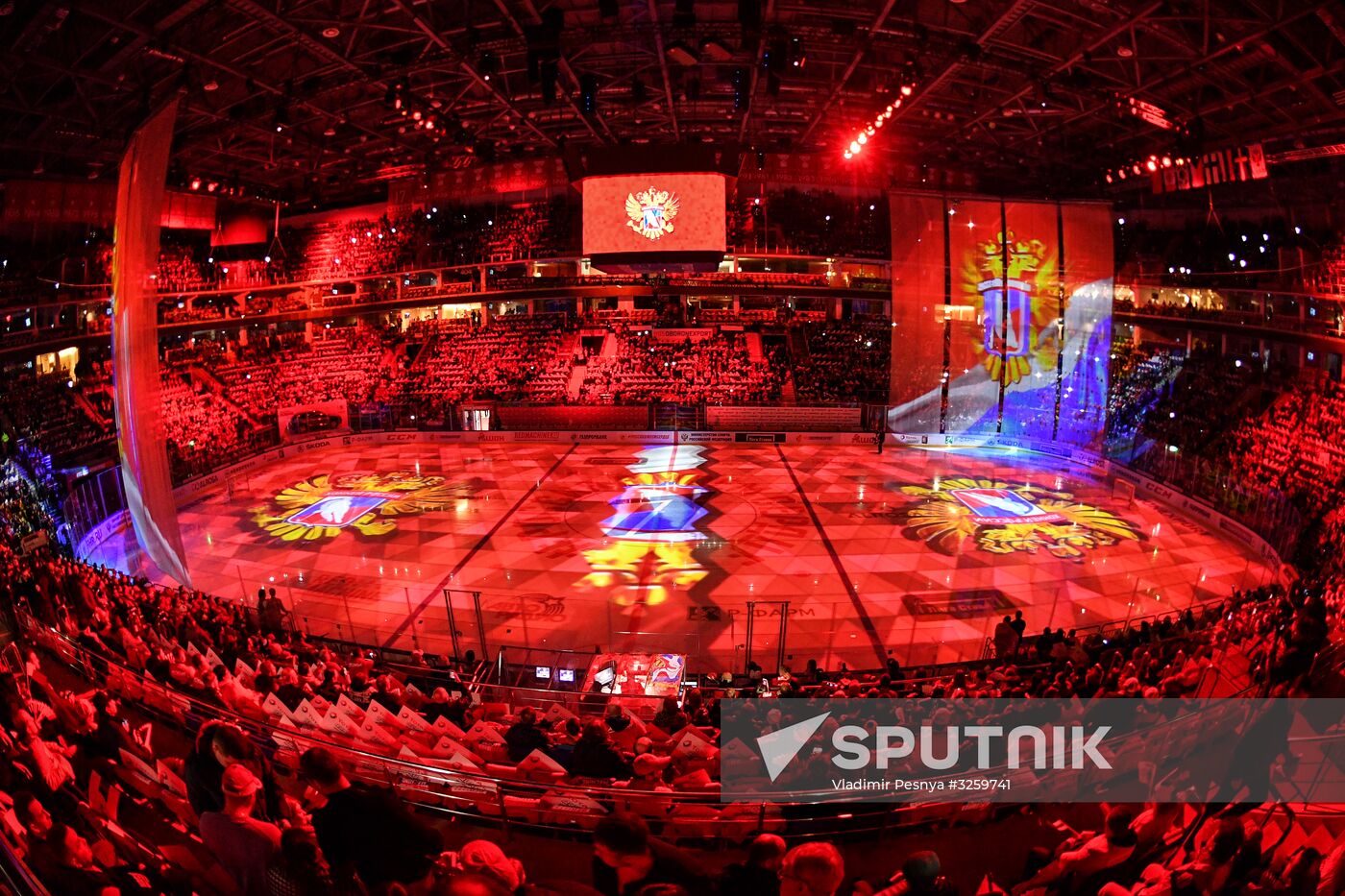 Ice hockey. Channel One Cup. Russia vs. Finland