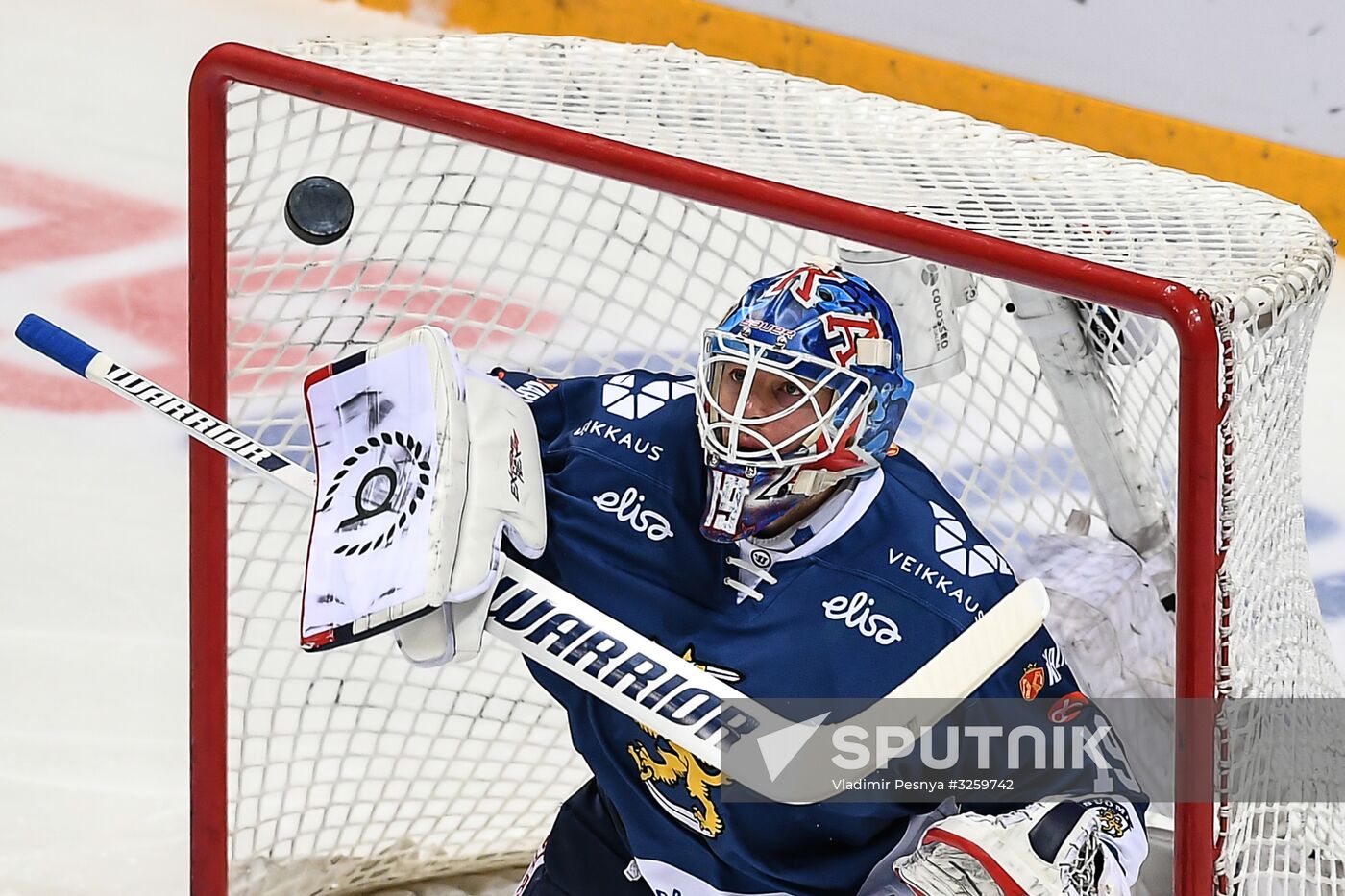 Ice hockey. Channel One Cup. Russia vs. Finland