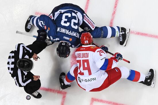 Ice hockey. Channel One Cup. Russia vs. Finland