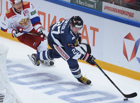 Ice hockey. Channel One Cup. Russia vs. Finland