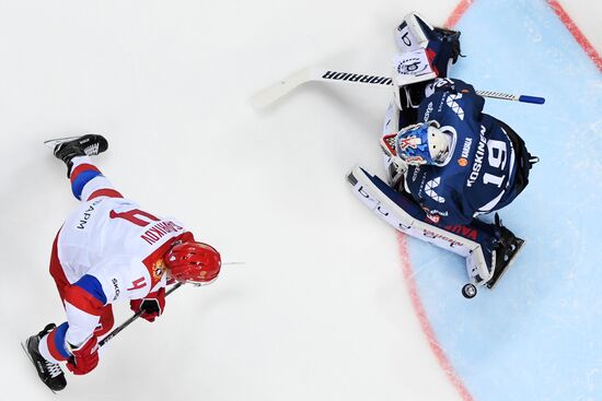 Ice hockey. Channel One Cup. Russia vs. Finland
