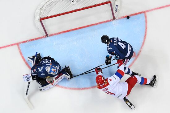 Ice hockey. Channel One Cup. Russia vs. Finland