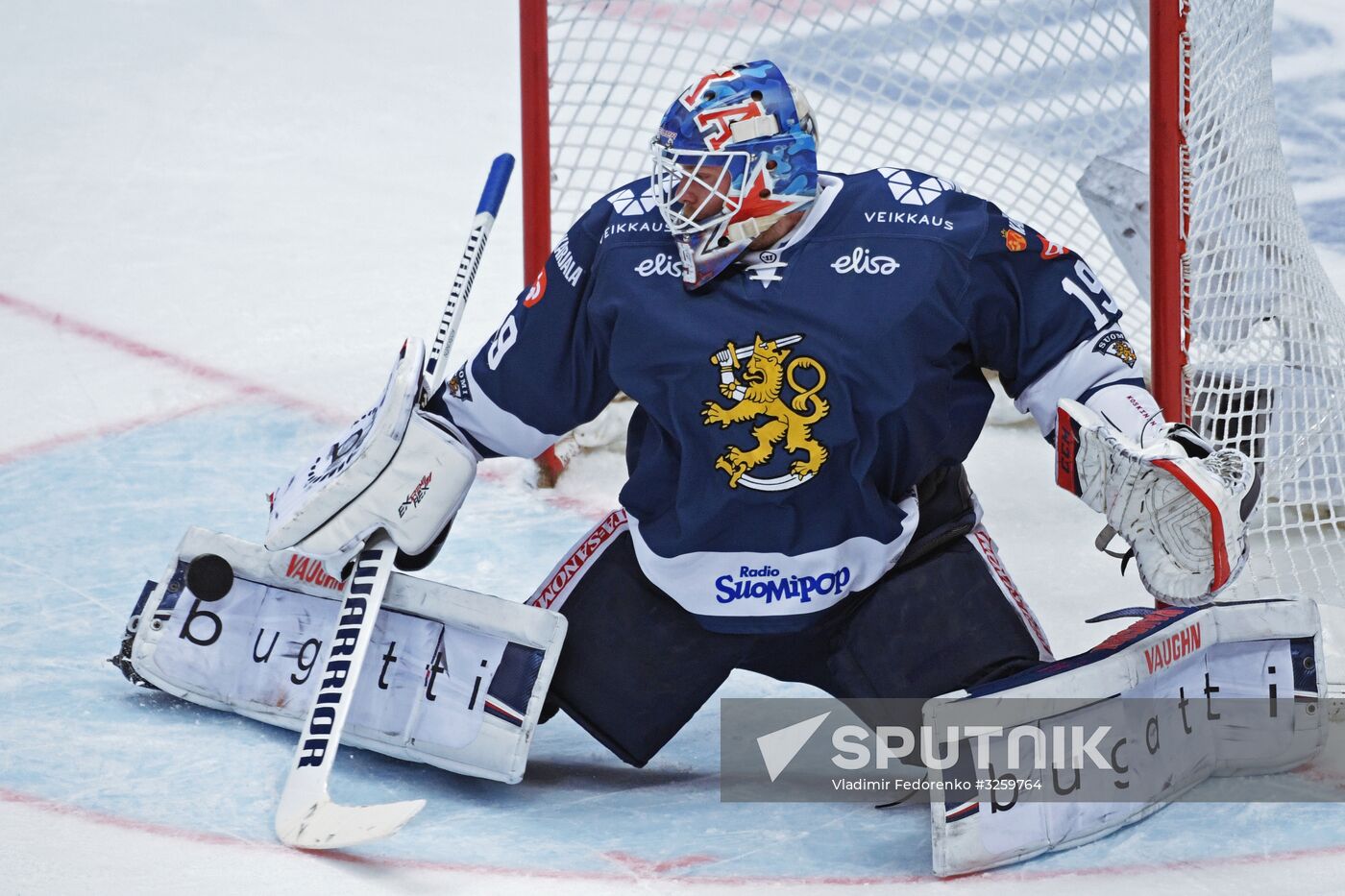 Ice hockey. Channel One Cup. Russia vs. Finland