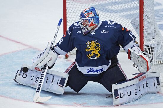 Ice hockey. Channel One Cup. Russia vs. Finland