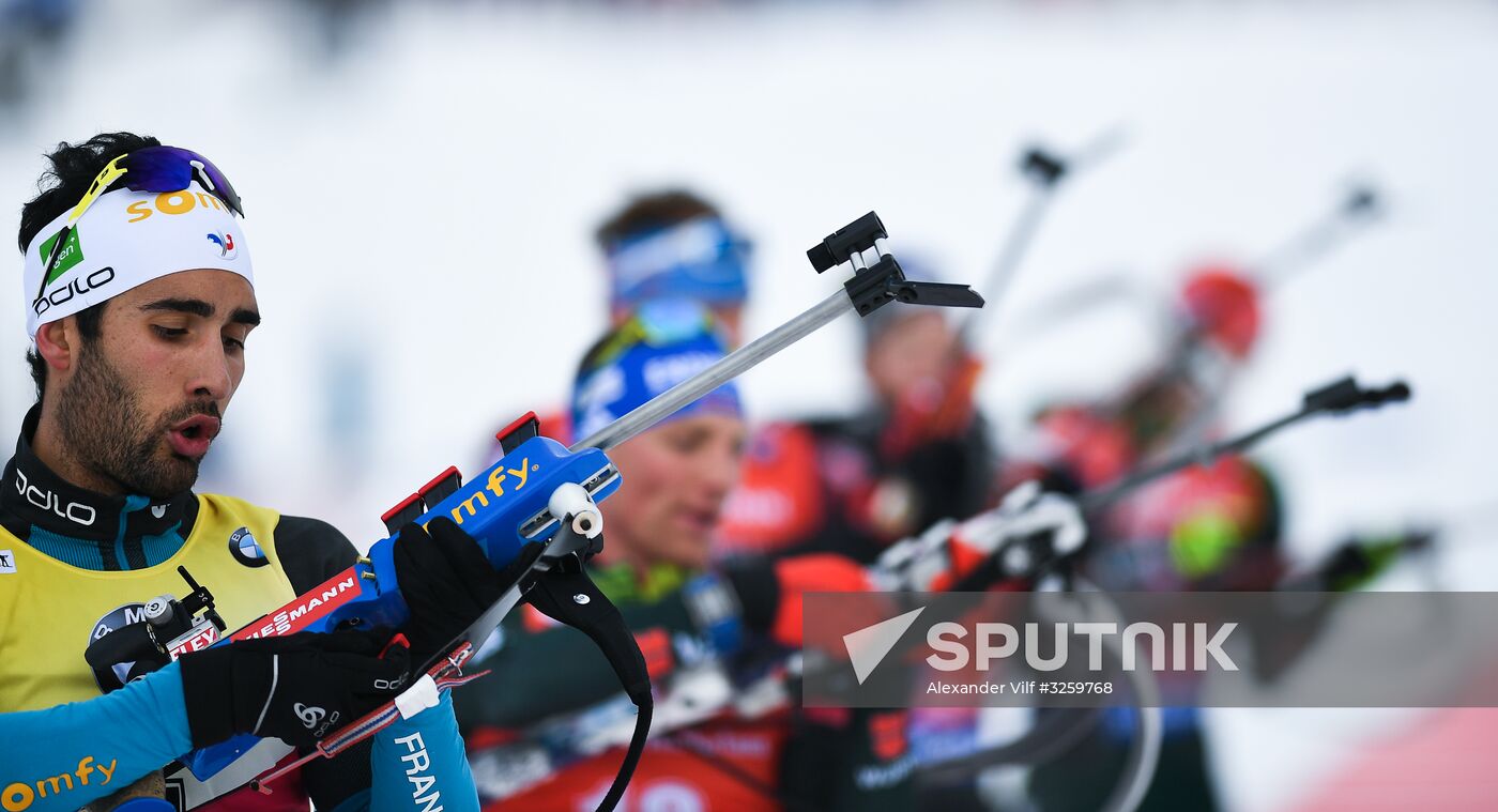2017–18 Biathlon World Cup 3. Men's mass start