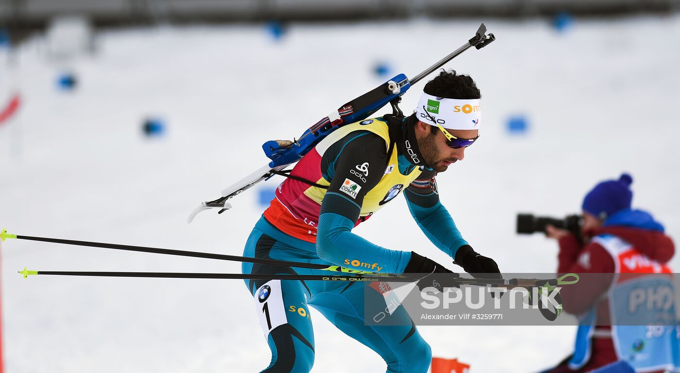 2017–18 Biathlon World Cup 3. Men's mass start