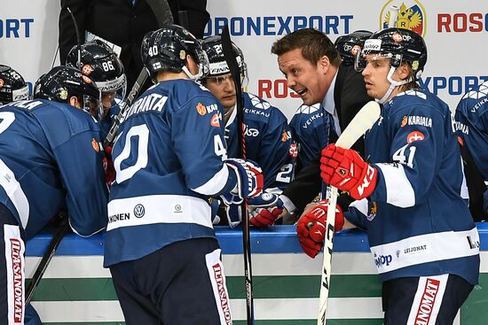 Ice hockey. Channel One Cup. Russia vs. Finland
