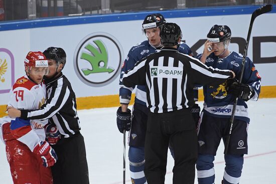 Ice hockey. Channel One Cup. Russia vs. Finland