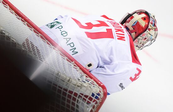 Ice hockey. Channel One Cup. Russia vs. Finland