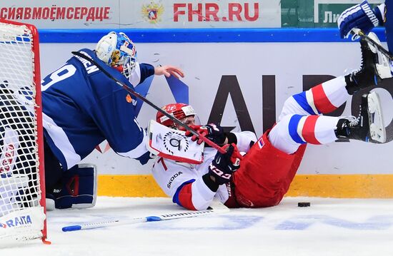 Ice hockey. Channel One Cup. Russia vs. Finland