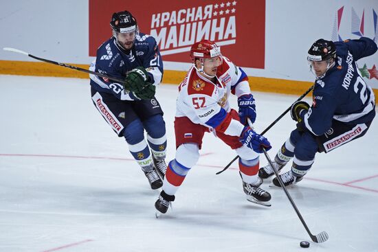 Ice hockey. Channel One Cup. Russia vs. Finland