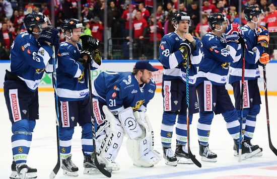 Ice hockey. Channel One Cup. Russia vs. Finland